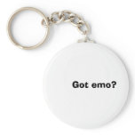 Got emo? keychains