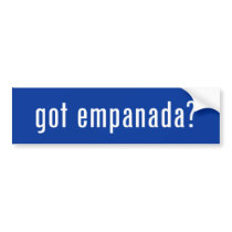 got empanada? bumper sticker bumper stickers by gottees got empanada? bumper sticker bumper stickers