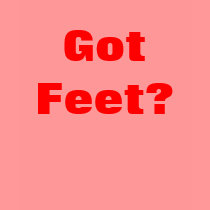 Got Feet? t-shirts