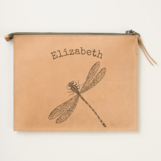 Got Flying Wings / Dragonfly / Personalized Travel Pouch