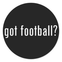 got football? stickers by gottees got football? stickers