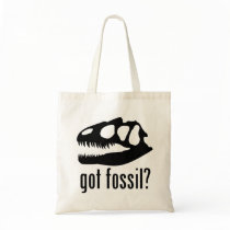 GOT FOSSIL? CANVAS BAGS