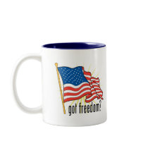 Got Freedom Flag mugs