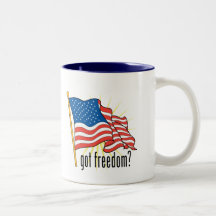 Got Freedom Flag Mugs