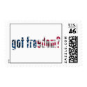 got freedom? postage
