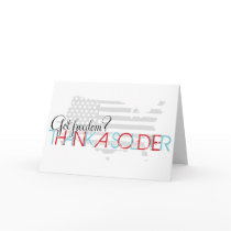 Got Freedom? Thank a Soldier Greeting Card