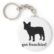 got frenchies? keychain