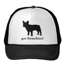 got frenchies? mesh hats