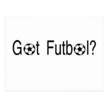 Got Futbol Post Card