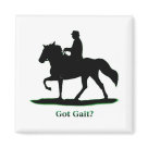 square_magnet - Show off your love of the gaited horse!