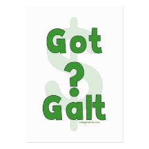 Got Galt Business Card