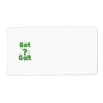 Got Galt Personalized Shipping Label