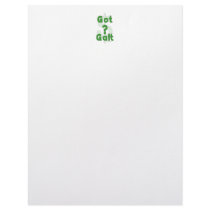 Got Galt Customized Letterhead