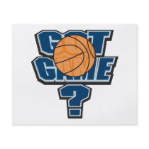 got game basketball design flyer design