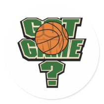 Got Game Basketball stickers by sports_tshirts Got Game Basketball stickers