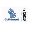 Got Game? dice postage