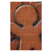 got gingerbread man? stationery paper