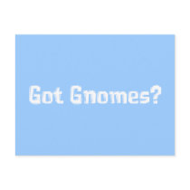 Got Gnomes Gifts postcards by Funny_Gifts Got Gnomes Gifts postcards