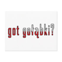 got golabki? Flag postcards by PolishHeritage got golabki? Flag postcards
