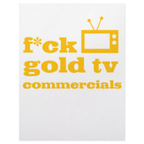 Got gold? f*ck off!!! letterhead