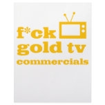 Got gold? f*ck off!!! letterhead design