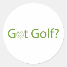 Got Golf Sticker