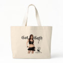 Got Goth? LOGO/Moto Tote bags