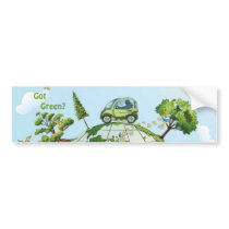Got Green? bumper stickers