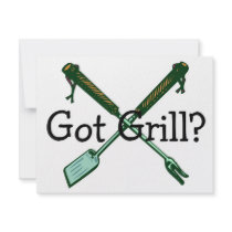 Got Grill invitations