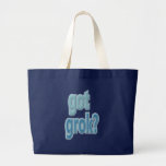 Got Grok? Text Design Canvas Bags