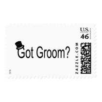Got Groom Top Hat postage