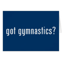 got gymnastics? card