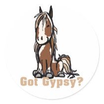 Got Gypsy Vanner? stickers by PaintingPony Got Gypsy Vanner? stickers