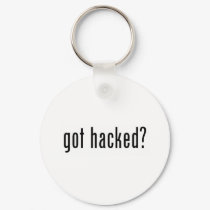 got hacked? keychains by meliajenjen got hacked? keychains