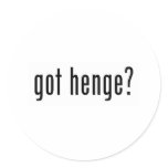 got henge? sticker
