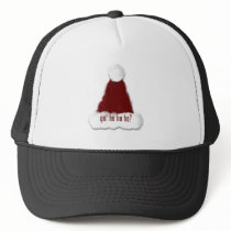 got ho ho ho? mesh hat
