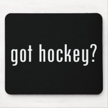 got hockey? mousepads by gottees got hockey? mousepads