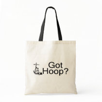 Got Hoop Hula Hoop Girl Tote Bag