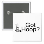 Got Hoop Hula Hoop Girl Button