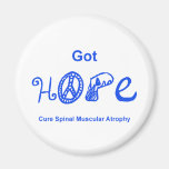 Got Hope - Blue Refrigerator Magnets