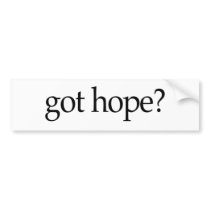 Got Hope Bumper Stickers