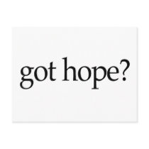 Got Hope postcards