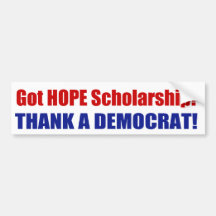 Got Hope Scholarship Bumper Sticker