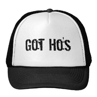 Got Ho's trucker hat