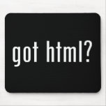 got html? mouse mats