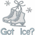 Got Ice? embroidered shirts