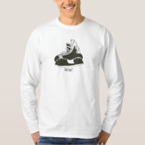 Got Ice? Hockey Skate Longsleeve Microfiber t-shirts
