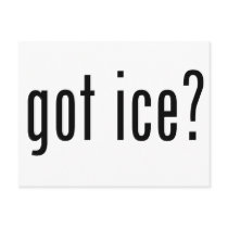 got ice? post cards