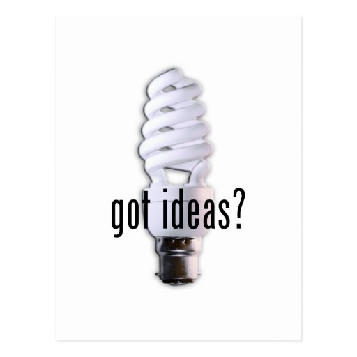 Got Ideas? Postcard