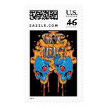 Got Ink Skulls Postage
